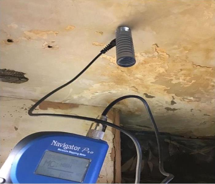moisture meter reading moisture in drywall